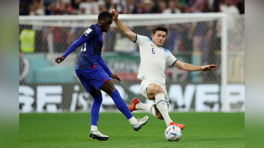 Left centre-back: Harry Maguire (England) — Incessant scrutiny about his place in the England lineup has not stopped the Manchester United captain from being a rock at the back for the Three Lions in Qatar. Maguire was comfortably England’s best player against the US, even attempting an audacious dribble in the opponent’s penalty box. Against Wales, with the forward line firing again, Maguire was much quieter, but just as vital in ensuring Jordan Pickford kept a clean sheet