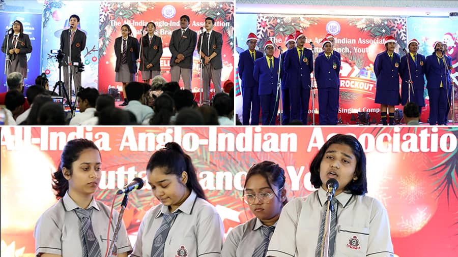 Among the participating schools were Julien Day School, Ganganagar; Loreto Day School, Elliot Road; Calcutta Boys School; Our Lady Queen of the Mission School and La Martiniere for Girls