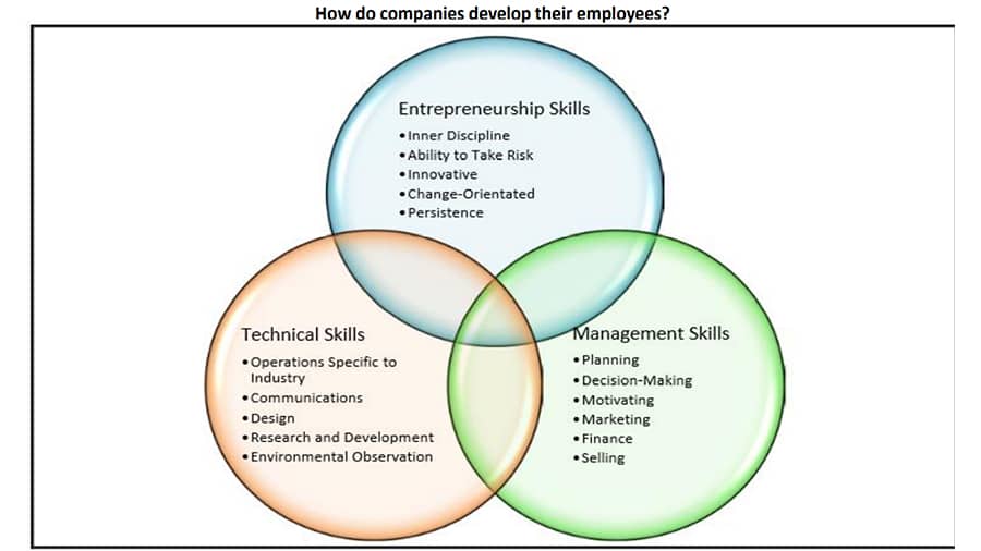 A slide from Ron Morrain’s presentation at the Fireside Chat on Transversal Skills 