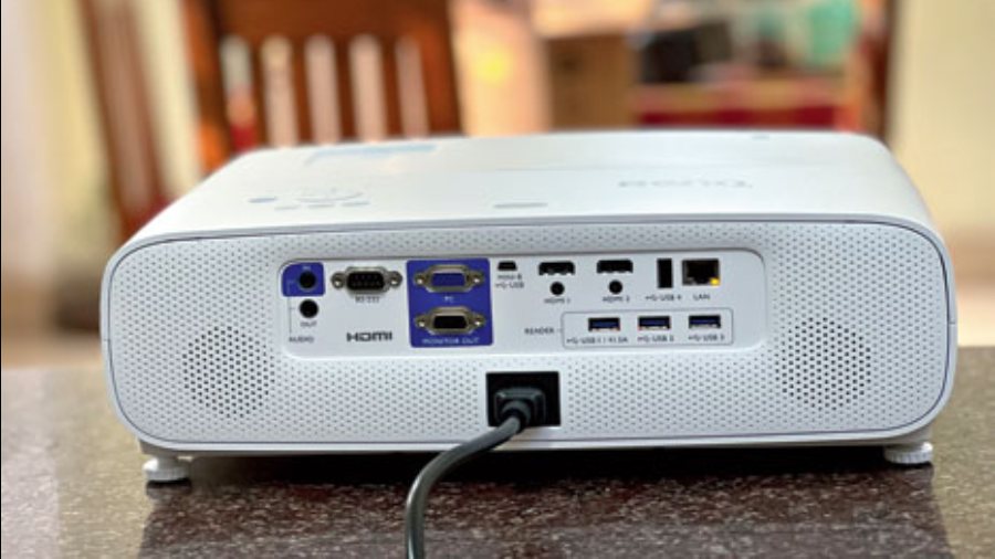 There are enough ports to take care of connectivity