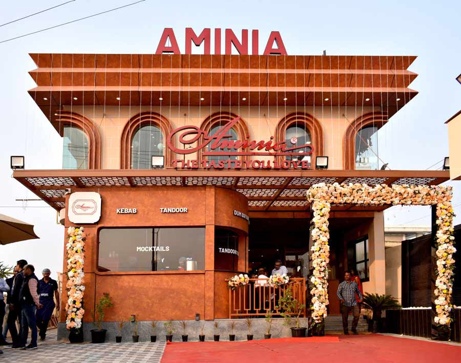 The newly opened Aminia in Kolaghat. The outlet was inaugurated on December 4 with Kolkata mayor Firhad Hakim as the chief guest
