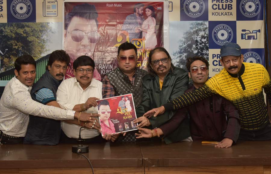Music launch of singer Ravin Kumar’s new single ‘Eto kache chile tumi’ on December 5 at Press Club, Kolkata