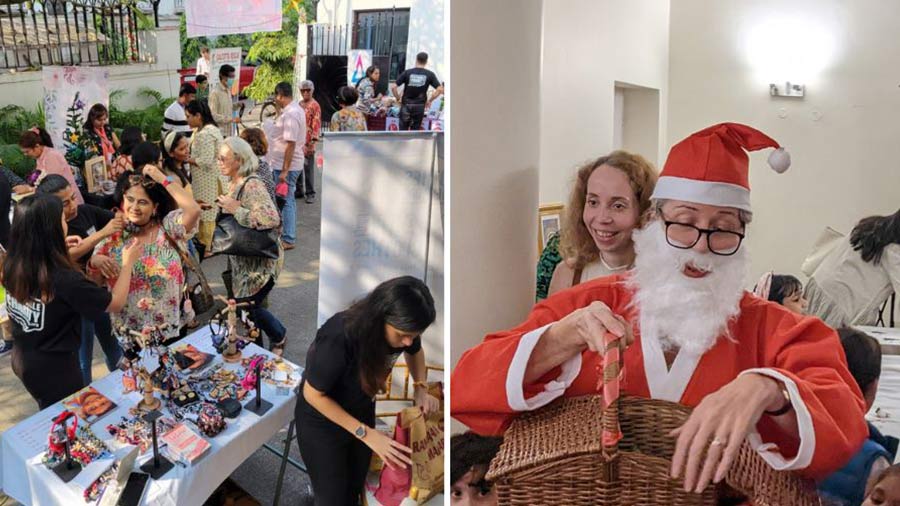 Kolkata is already soaking in the Yuletide spirit. The first of many Christmas bazaars in Kolkata took place on the last Saturday of November, organised by the Kolkata International Women’s Club (KIWC) and hosted by the British Deputy High Commission at its Alipore address