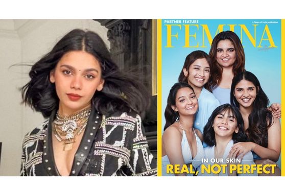 Content creator Ritvi Shah along with being featured on the cover of Femina magazine
