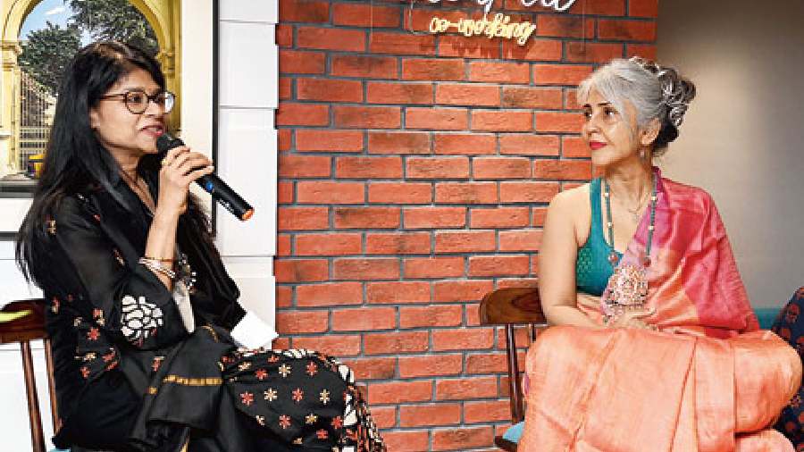 Rachna Prasad and Anuja Chauhan engage in a fun chat that started from missing the office gossip while working at home to learning new lingo from the new generation and more