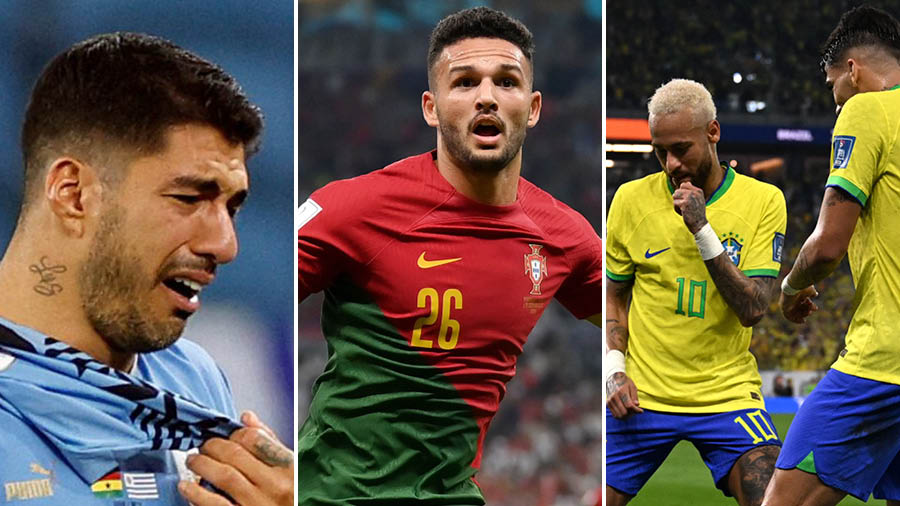 Luis Suarez, Goncalo Ramos and Brazil’s entire squad are among the winners in Week Three of our Offside awards