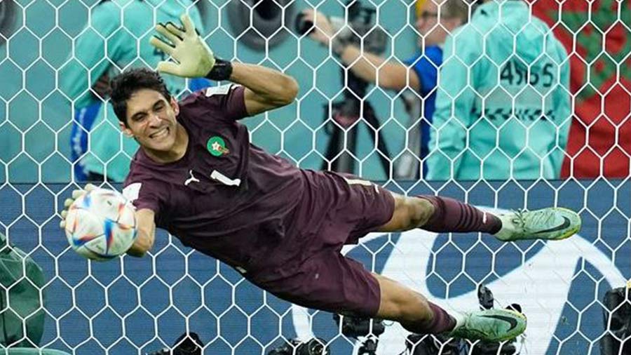 Goalkeeper: Yassine Bounou (Morocco) — Two comfortable saves from three spot kicks against Spain in the penalty shootout not only gives the first slot of this XI to Bounou but also earns him a place in the golden chapters of Morocco’s footballing history. Largely unbothered during 120 minutes of action against a wilted Spanish attack, Bounou stepped it up a notch during penalties, making seemingly inevitable saves from Carlos Soler and Sergio Busquets besides watching Pablo Sarabia’s shot crash against the woodwork