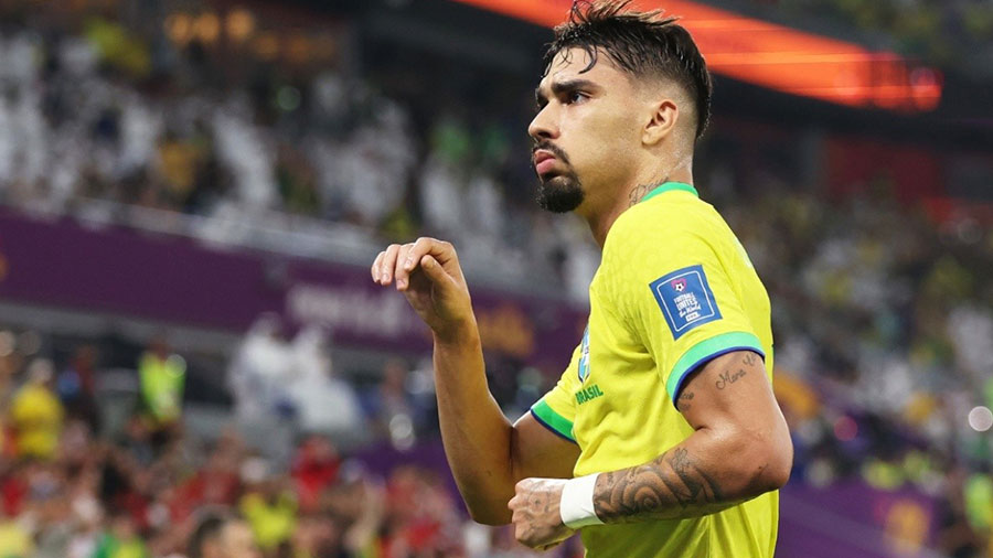 Left-central midfield: Lucas Paqueta (Brazil) — Besides grabbing a sumptuous goal that completed Brazil’s demolition of Korea Republic, Paqueta was here, there and everywhere in the round of 16 encounter. His link-up play with the likes of Neymar and Richarlison showed his new-found confidence in a team that has rarely profited from a classic number 10 in recent times