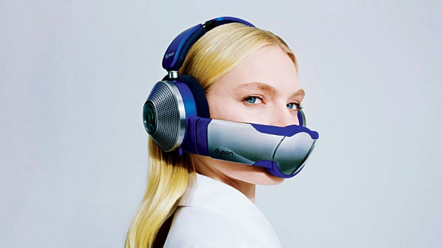 Dyson Zone headphones feature active noise canceling and a face mask that acts as a filtration system