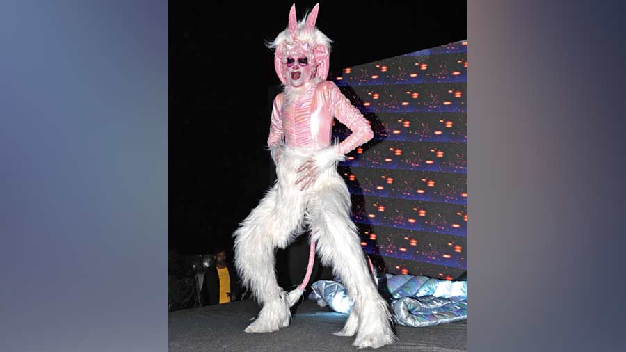 Drag Queen Zeesh’s performance was based on animal instincts.