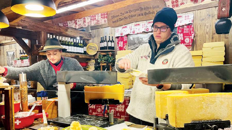 Swiss raclette rendezvous