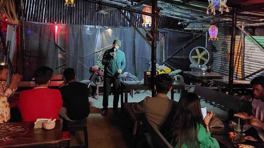 New Town cafe gains a following for hosting stand-up comedy gigs on Saturdays at 1am