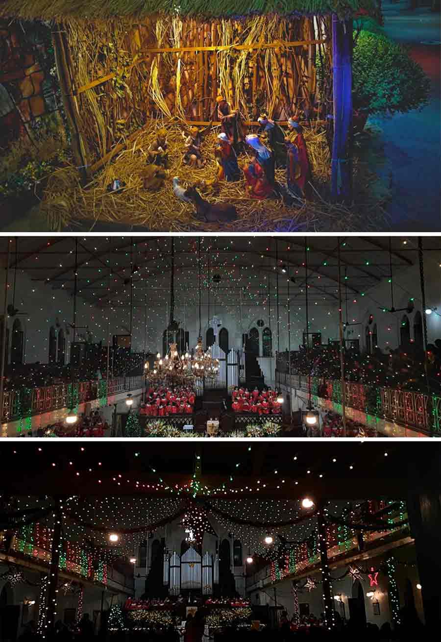 As the city readies for Christmas, Calcutta Girls’ High School and Thoburn Memorial Methodist Church in Kolkata have been decked up