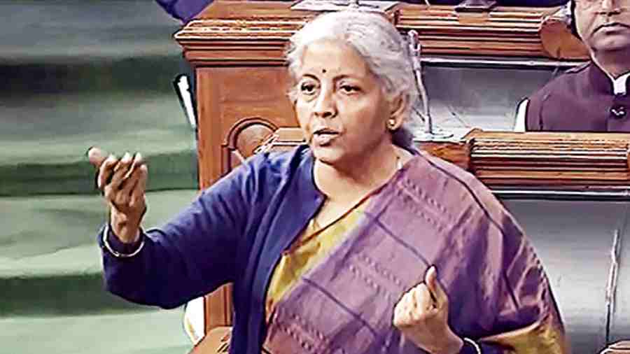 Sitharaman gives ‘enemy’ reply to economy query