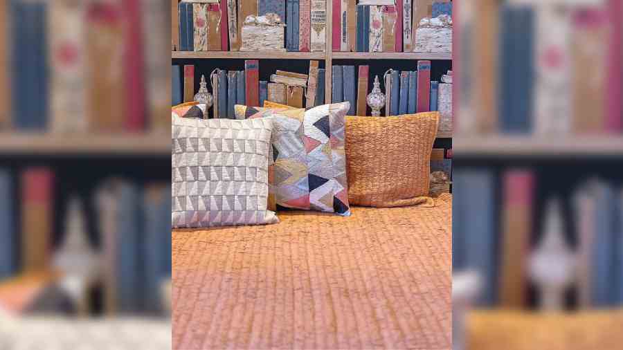 Spruce up the interiors of your home with bed linen and cushion cover collections from TEESA HOME. At this edition of The India Story, the brand will present its exclusive Muse cushion collection, a range of cushion covers inspired by abstract art in unique colours; organic cotton collection for the ones with an aesthetic choice inclining towards minimalism and their bestseller, the Joy bedspread. “Presenting a collection of bed linen and cushion covers, at Teesa Home we inculcate the finest craftsmanship in each of our bedspreads, down to the last thread.  Using skills developed and fine- tuned over the years, we have looked  into every detail with utmost care to bring our very first collection to you,” said Trishla Pareek Ranka and Sejal Bansal of Tessa Home