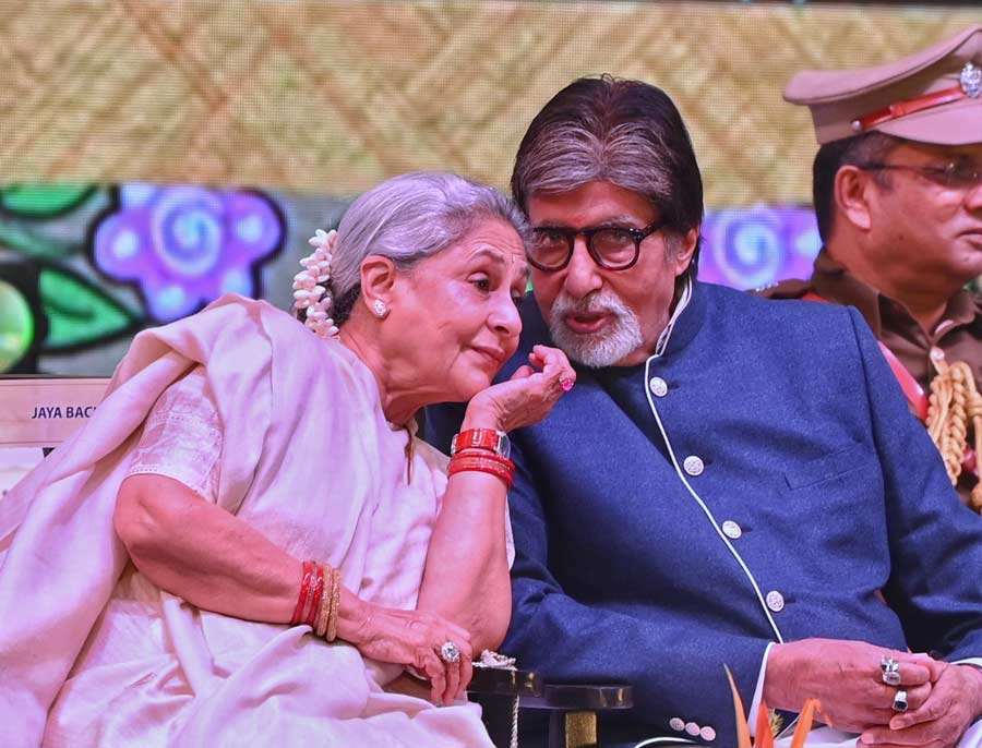 The Bachchan couple after the inauguration
