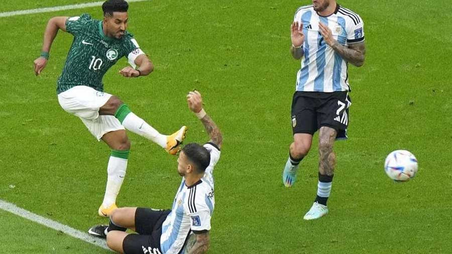 Left wing: Salem Al Dawsari (Saudi Arabia) — His wonder goal against Argentina, a sublime strike from outside the box, scripted the most memorable footballing moment in his country’s history. As if that was not enough, Al Dawsari added to his tally against Mexico, leaving Qatar as the most entertaining player from the most entertaining minnows at the World Cup