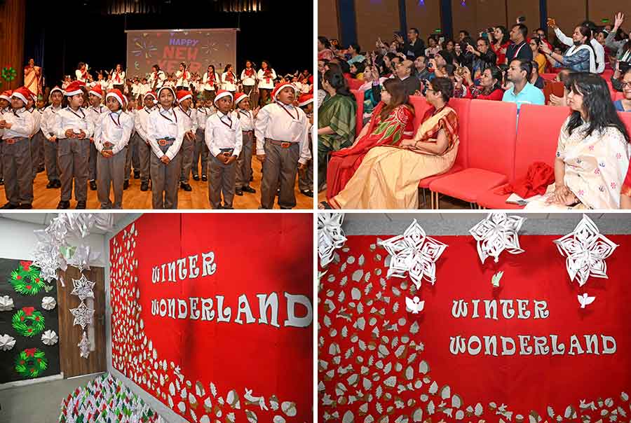 The programme culminated amid applause for the students who helmed the entire event. From decorations to performances, everything was managed by them 