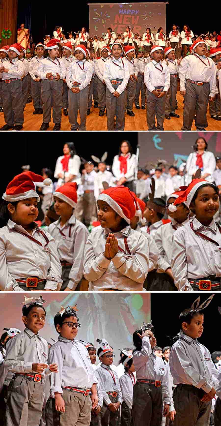 How can any Christmas event conclude without the traditional Jingle Bells which was performed here with a rocky twist!