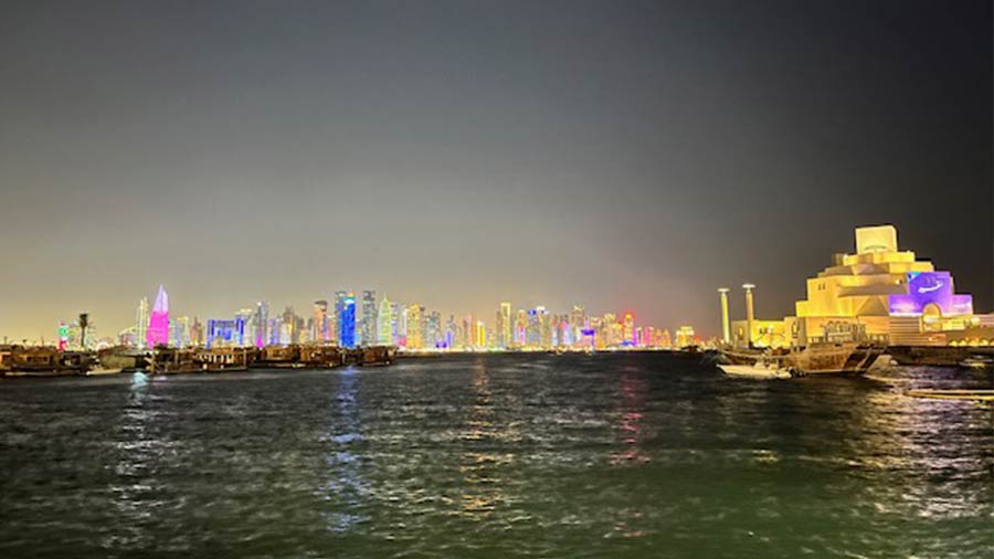 The view from the Corniche or the bayfront