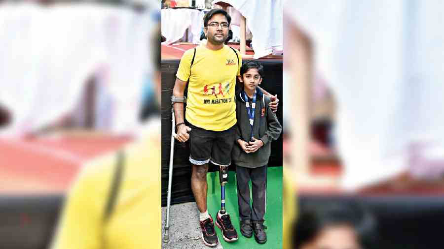 “I maintain a habit of walking 5 to 10km every day and I had previously participated in the 2019 edition of this marathon. I enjoy participating in IBS organised marathons quite a bit and would love to come next year again,” said Uday Kumar, who was accompanied by his son.