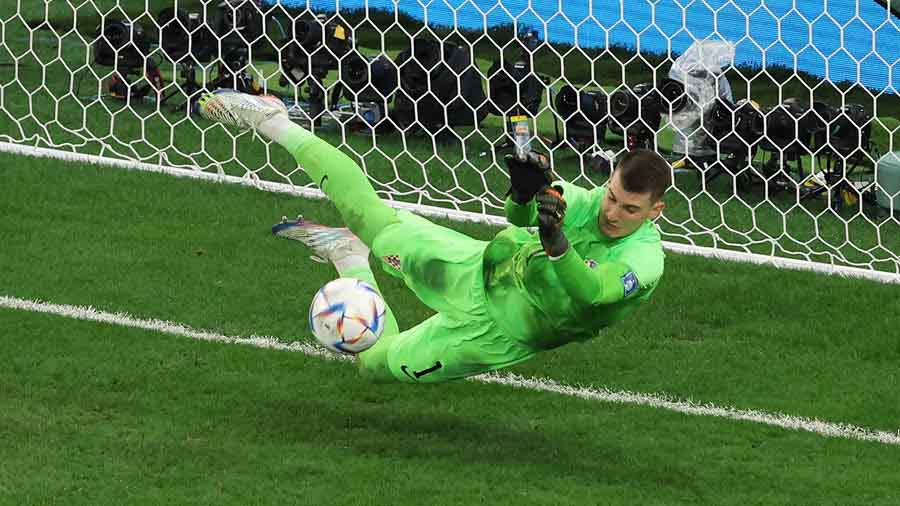 Goalkeeper: Dominik Livakovic (Croatia) — A performance of a lifetime against Brazil in the quarter-finals saw Livakovic equal the record for most saves in a single match at this World Cup with 12. He also went on to smother two Brazilian efforts in the shootout, forever etching his name in Croatia’s short but splendid footballing history. Although he let in three goals against Argentina in the semi-final, he also made two crucial saves to spare his nation humiliation