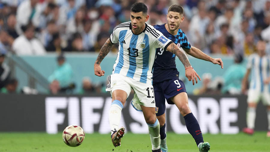 Centre-back: Cristian Romero (Argentina) — After a sluggish start to the World Cup, Argentina’s defensive hitman has hit top form and fitness in the knockouts. As long as he was on the field against the Netherlands, Argentina looked impenetrable. Naturally, Lionel Scaloni kept him on for the entire 90 minutes against Croatia, where Romero’s aggression and take-no-prisoners attitude kept Croatia’s fluid attack at bay