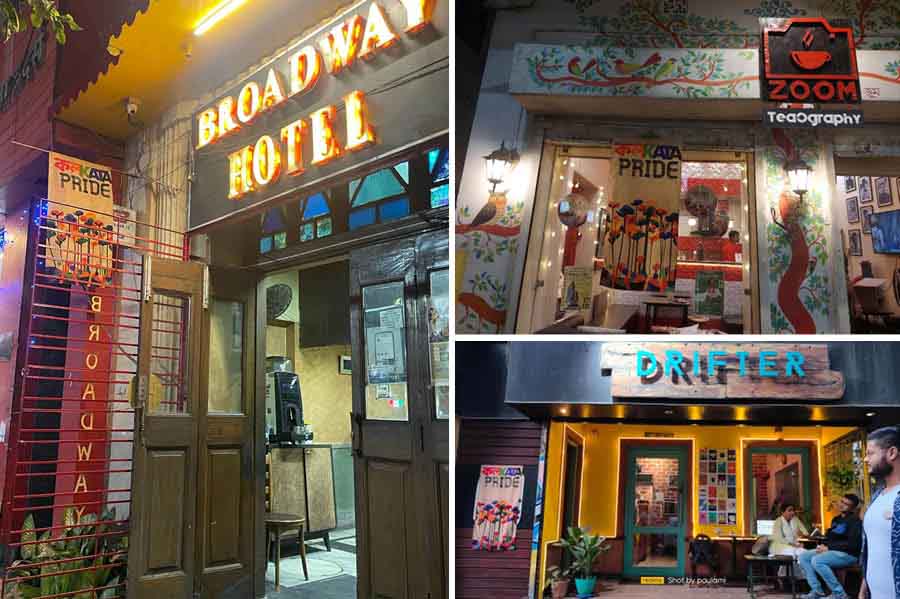 As Kolkata Pride Month approaches the much-awaited Pride Walk, eateries across the city like Broadway Hotel, Zoom Tea-O-Graphy and Cafe Drifter are proudly sporting the Pride Flag and voicing their support for the right to love