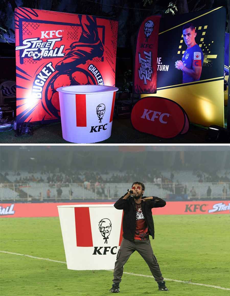 KFC India and Hero Indian Super League (ISL) have collaborated for KFC Street Football, a platform for young football players and fans across India to showcase their talent and passion for the sport. The event was unveiled at the Salt Lake stadium, where rapper Cizzy delivered an energetic performance