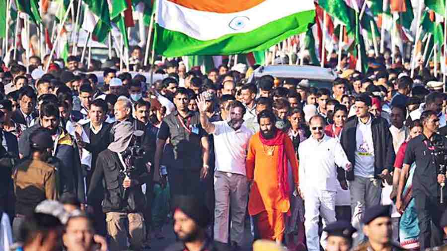 Indian National Congress (Congress) | Kathua cloud on Bharat Jodo Yatra ...