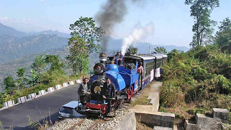 The Darjeeling toy train