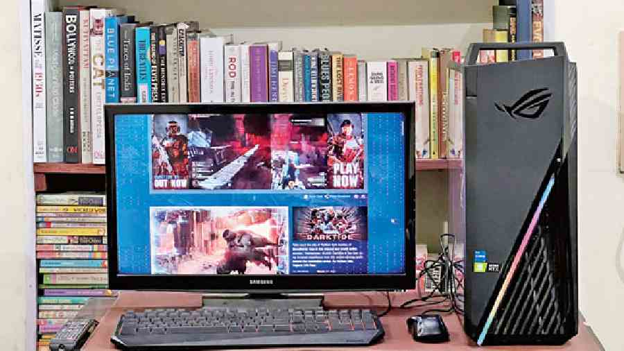 Ledningsevne koste verden Gaming PCs | ROG STRIX G15 (G15CF) is a gaming PC that performs well  without breaking into a sweat - Telegraph India