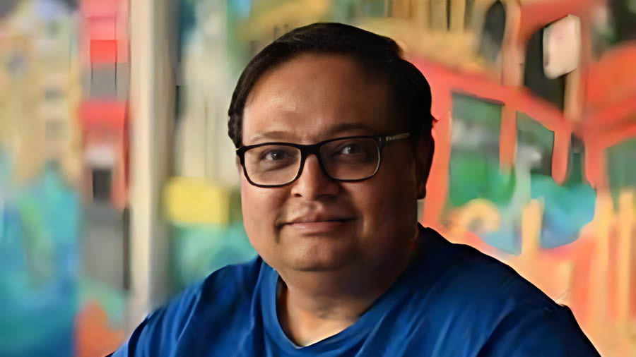 Prithvish Chakravarti, the owner of Calcutta Stories Café and Deli