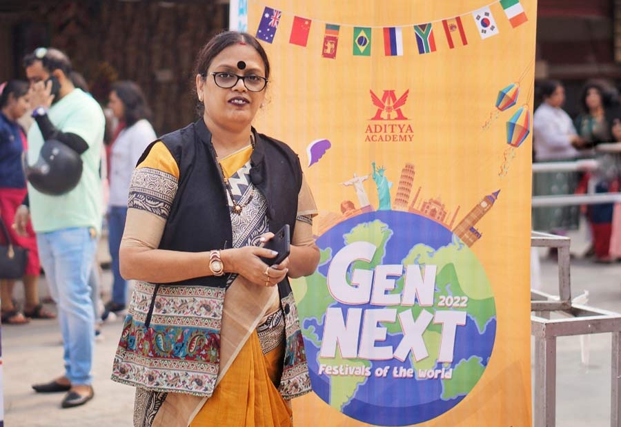 Sabita Saha, the director of Aditya Academy Senior Secondary School, said the fest was being held offline after a pandemic break of two years. “Our students did not fail us. They bounced back with more energy. We chose this theme ‘The Festivals of the World’ because it will be colorful, there will be greater scope, and we also wanted students to gain knowledge from it,’’ she said 