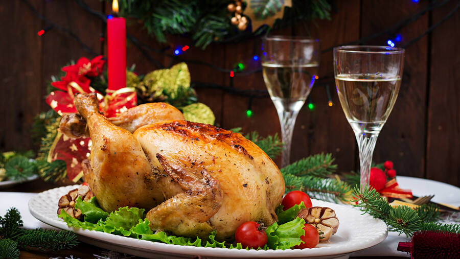 The whole roast turkey is one of the many festive delights that will be served up at Kolkata restaurants this Christmas and New Year