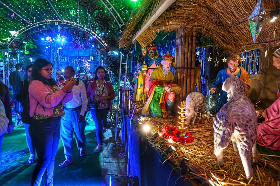 The Kolkata Christmas Festival was initiated in 2011 by the tourism department of the Government of West Bengal, in association with the Christian community