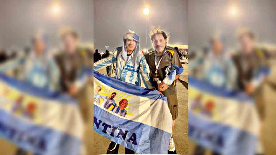 Celebration scenes post Argentina’s win