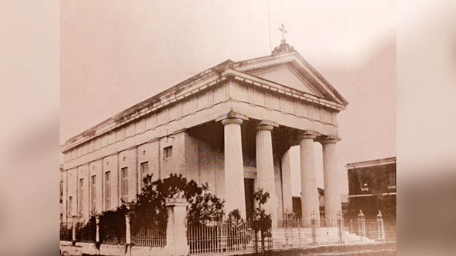 An old pic of the church