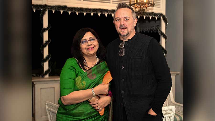 Modhurima Sinha (Taj Hotels) with Chef Shaun Kenworthy