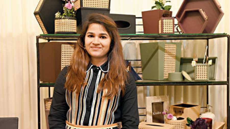 Kolkata-based home decor brand KRISANI was a crowd-puller with their innovative wicker pieces. “Our aim is to design pieces that make you feel at home. We champion the cause of sustainability through our wicker and natural cane products,” said Kriti Dhanuka, chief creator.