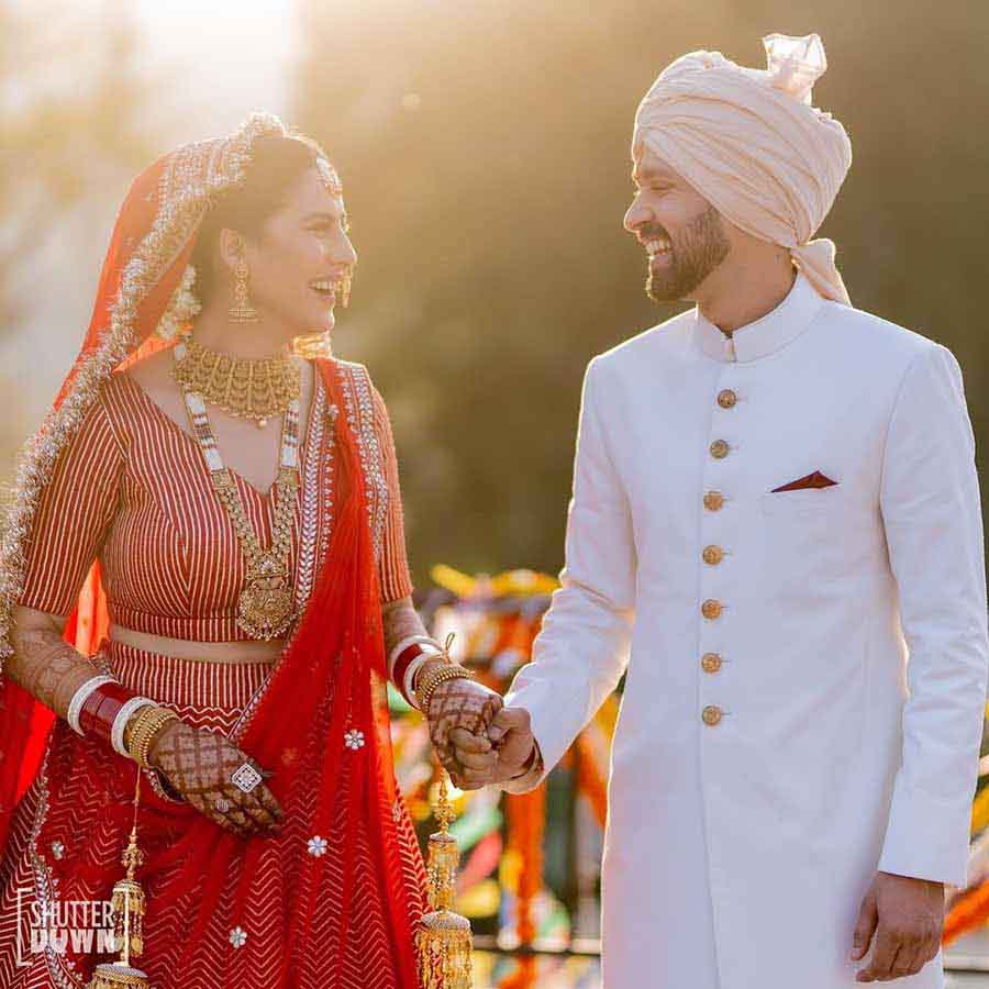 Love Hostel actor Vikrant Massey and his Broken But Beautiful co-star Sheetal Thakur also tied the knot in February. 