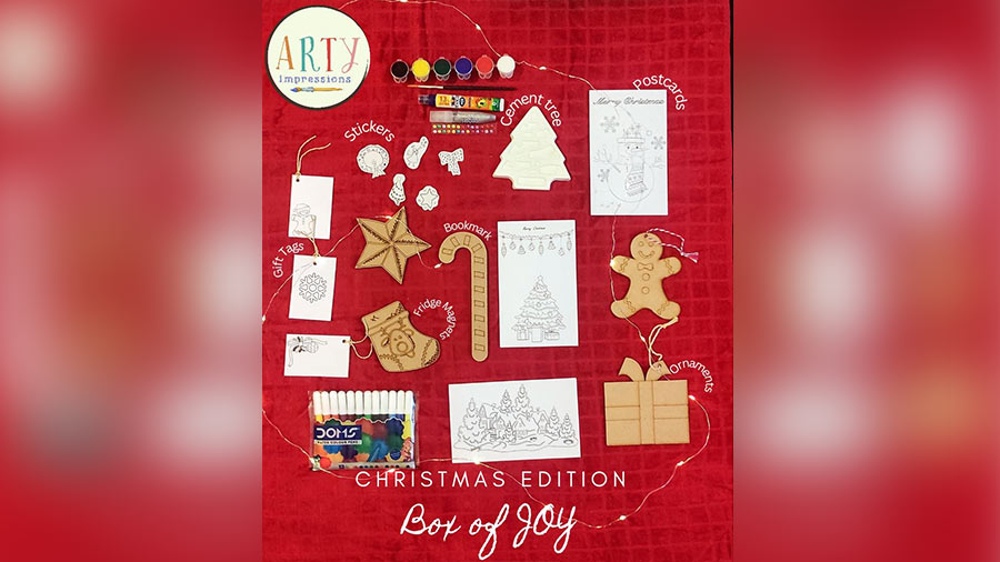 Box of Joy by Arty Impressions is the perfect Christmas gift for your