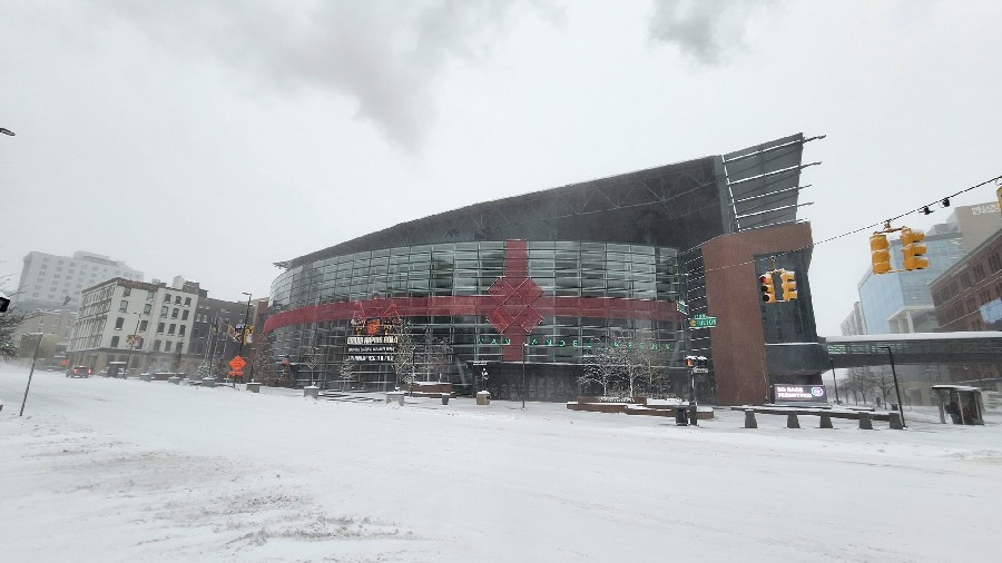 Around 1.4 million people, mainly in the south and east of the country, were without power as of Friday morning, according to poweroutage.us.