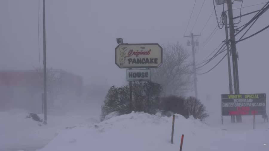 The NWS's map "depicts one of the greatest extents of winter weather warnings and advisories ever," forecasters said.
