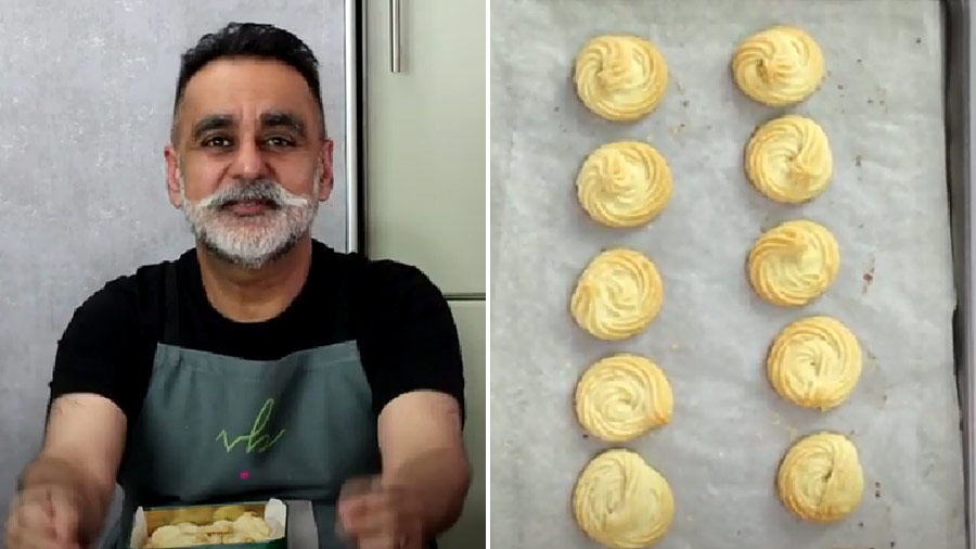Butter Cookies by Vineet Bhatia