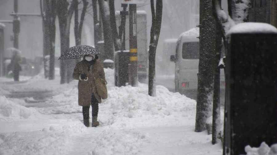 Japan Heavy Snowfall Kills Injures More Than In Japan Telegraph India