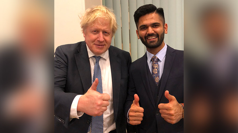 Rathore has worked closely with and for Boris Johnson