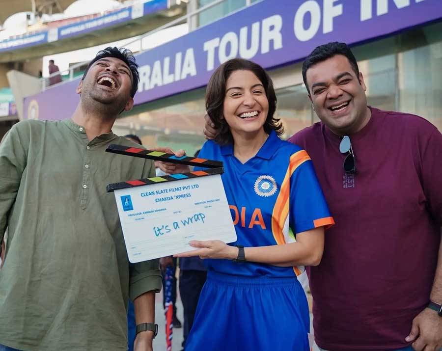 Chakda ’Xpress was shot in six cities including Kolkata, where Anushka had shot at the Eden Gardens. 