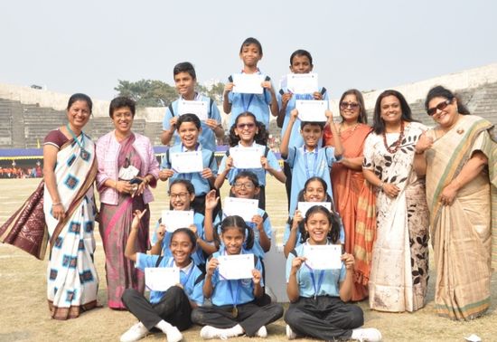 B.D.M. International celebrated its Annual Sports Meet (2022-2023) at Gitanjali Stadium (Kolkata) spanning two days (19.12.2022 and 20.12.2022) A total of thirty engaging events were lined up for the pupils ranging from toddlers to Std. V. The events of the day were tailored in a way that catered to the innocent sensibilities of children. 