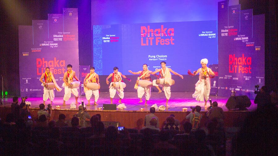 A Manipuri dance performance at DLF